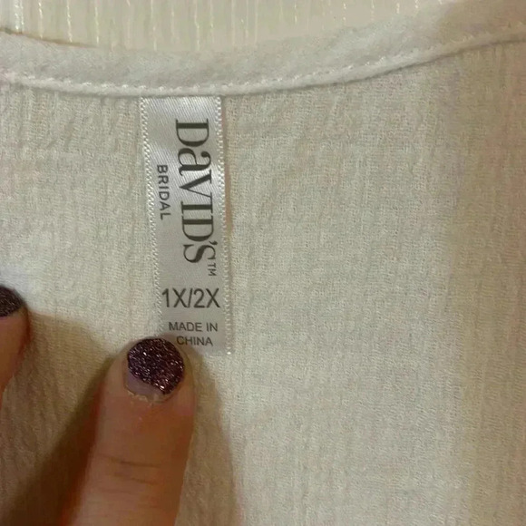 David’s Bridal Swim Coverup - Picture 8 of 8